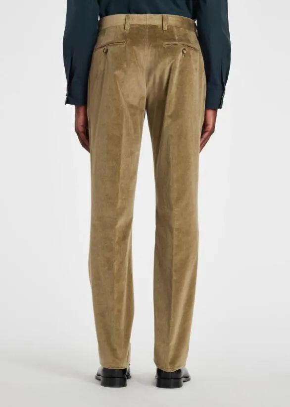 Paul Smith Pants Velveteen Pants Brown 8211 Mens