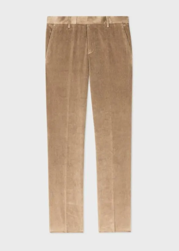 Paul Smith Pants Velveteen Pants Brown 8211 Mens