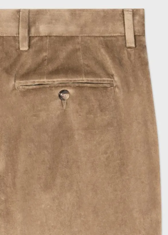 Paul Smith Pants Velveteen Pants Brown 8211 Mens