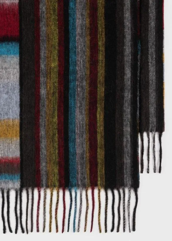 Paul Smith Scarves Mixed 039Signature Stripe039 Scarf and Wallet Gift Set Signature Stripe 8211 Mens