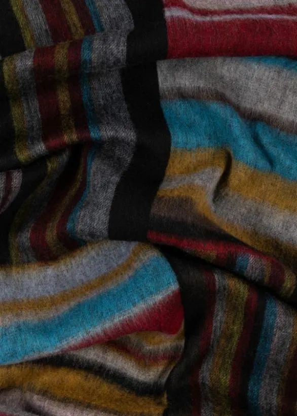 Paul Smith Scarves Mixed 039Signature Stripe039 Scarf and Wallet Gift Set Signature Stripe 8211 Mens
