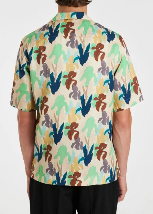 Paul Smith Shirts 039Iris039 Lyocell Shirt Multicolour 8211 Mens