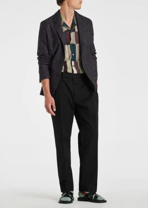 Paul Smith Shirts 039Overlapping Check039 Shirt Multicolour 8211 Mens