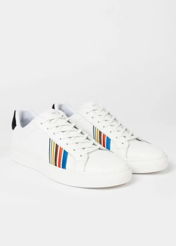 Paul Smith Sneakers 039Sports Stripe039 039Rex039 Sneakers White 8211 Mens
