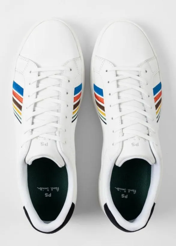 Paul Smith Sneakers 039Sports Stripe039 039Rex039 Sneakers White 8211 Mens