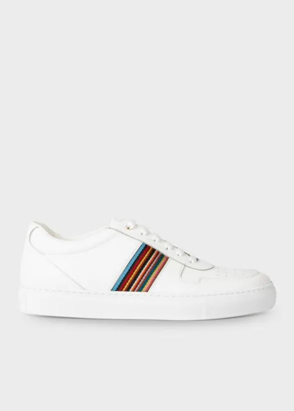 Paul Smith Sneakers Leather 039Fermi039 Sneakers White 8211 Mens