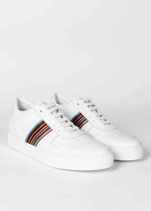 Paul Smith Sneakers Leather 039Fermi039 Sneakers White 8211 Mens