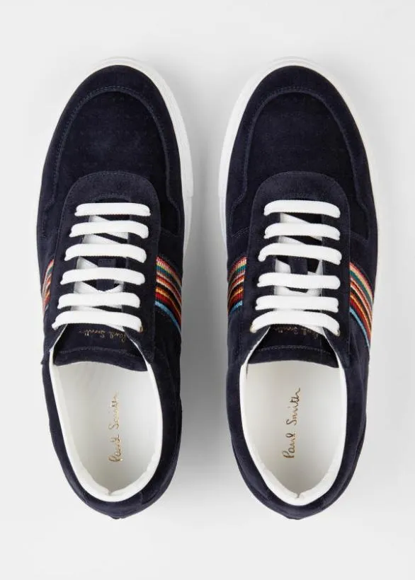 Paul Smith Sneakers Suede 039Fermi039 Sneakers Navy 8211 Mens