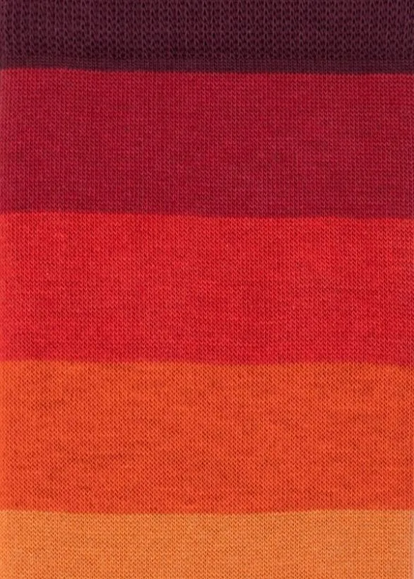 Paul Smith Socks Gradient Stripe Socks Orange 8211 Mens