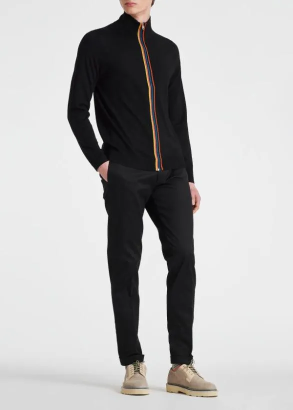 Paul Smith Sweaters 039Artist Stripe039 Scarf and Knitwear Gift Set Black 8211 Mens
