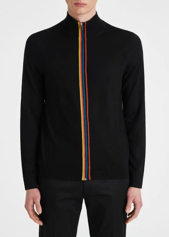 Paul Smith Sweaters 039Artist Stripe039 Scarf and Knitwear Gift Set Black 8211 Mens