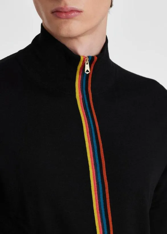Paul Smith Sweaters 039Artist Stripe039 Scarf and Knitwear Gift Set Black 8211 Mens