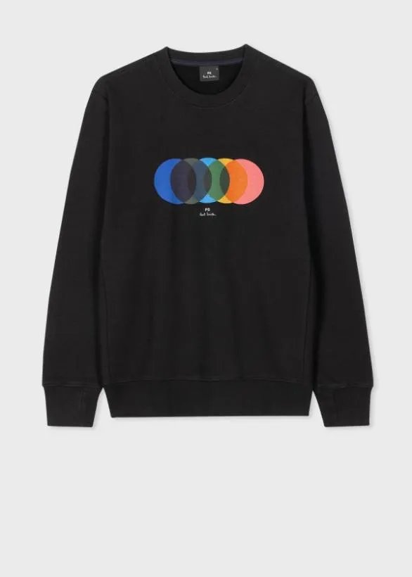 Paul Smith Sweatshirts and Hoodies 039Circles039 Print Cotton Sweatshirt Black 8211 Mens Paul Smith Sweatshirts and Hoodies 039Circles039 Print Cotton Sweatshirt Black 8211 Mens