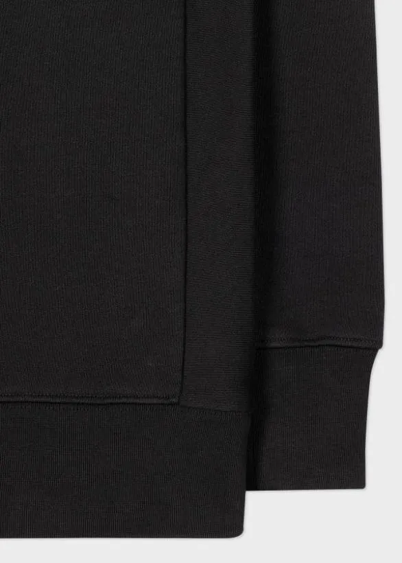Paul Smith Sweatshirts and Hoodies 039Circles039 Print Cotton Sweatshirt Black 8211 Mens