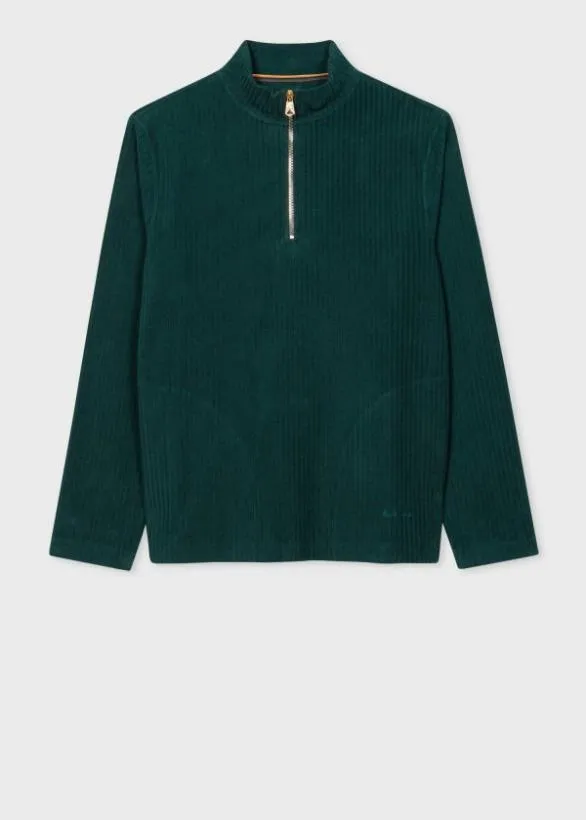 Paul Smith Sweatshirts and Hoodies Brushed Cotton ZipNeck Sweatshirt Dark Green 8211 Mens Paul Smith Sweatshirts and Hoodies Brushed Cotton ZipNeck Sweatshirt Dark Green 8211 Mens