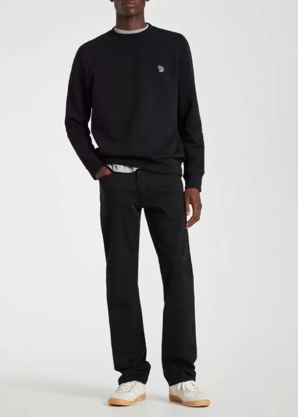 Paul Smith Sweatshirts and Hoodies Zebra Logo Sweatshirt Black 8211 Mens