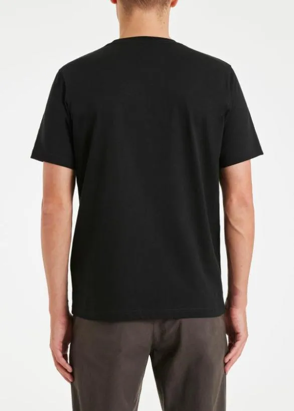 Paul Smith TShirts 039Cyclist Sketch039 Cotton TShirt Black 8211 Mens