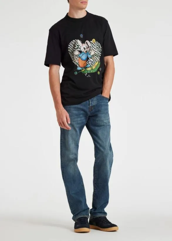 Paul Smith TShirts 039Juggling Bunny039 TShirt Black 8211 Mens