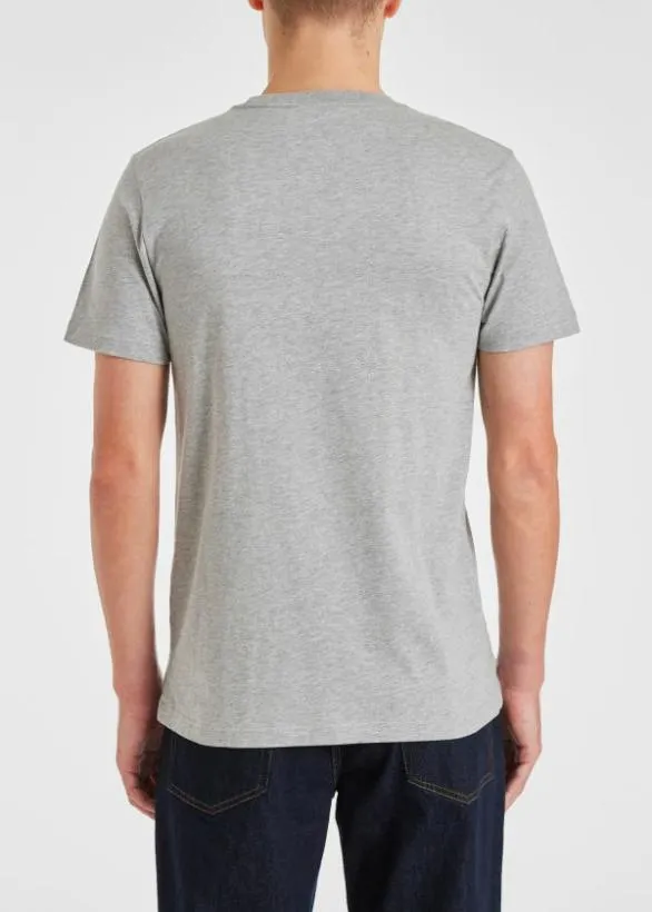 Paul Smith TShirts SlimFit 039Domino039s039 TShirt Grey Marl 8211 Mens