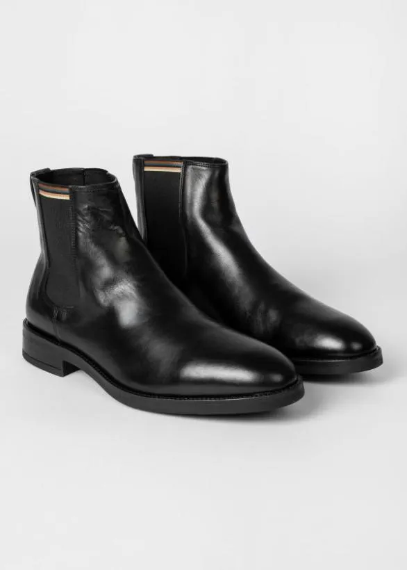 Paul Smith Tailoring Leather 039Lansing039 Chelsea Boots Black 8211 Mens
