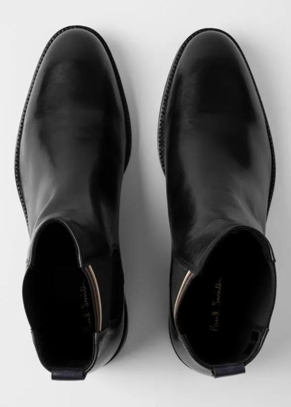 Paul Smith Tailoring Leather 039Lansing039 Chelsea Boots Black 8211 Mens