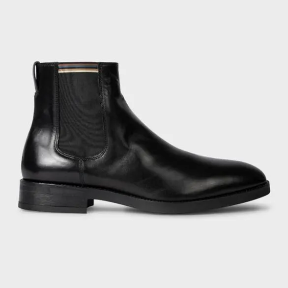 Paul Smith Tailoring Leather 039Lansing039 Chelsea Boots Black 8211 Mens