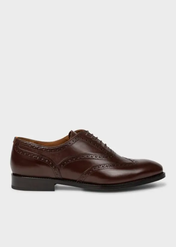 Paul Smith Tailoring Leather 039Niccolo039 Brogues Brown 8211 Mens