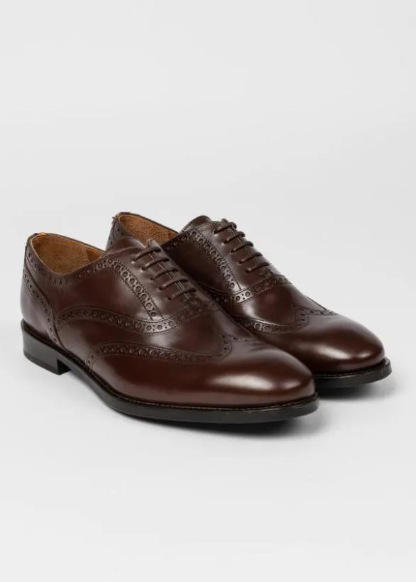Paul Smith Tailoring Leather 039Niccolo039 Brogues Brown 8211 Mens