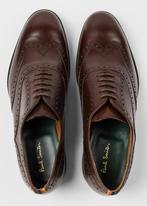 Paul Smith Tailoring Leather 039Niccolo039 Brogues Brown 8211 Mens