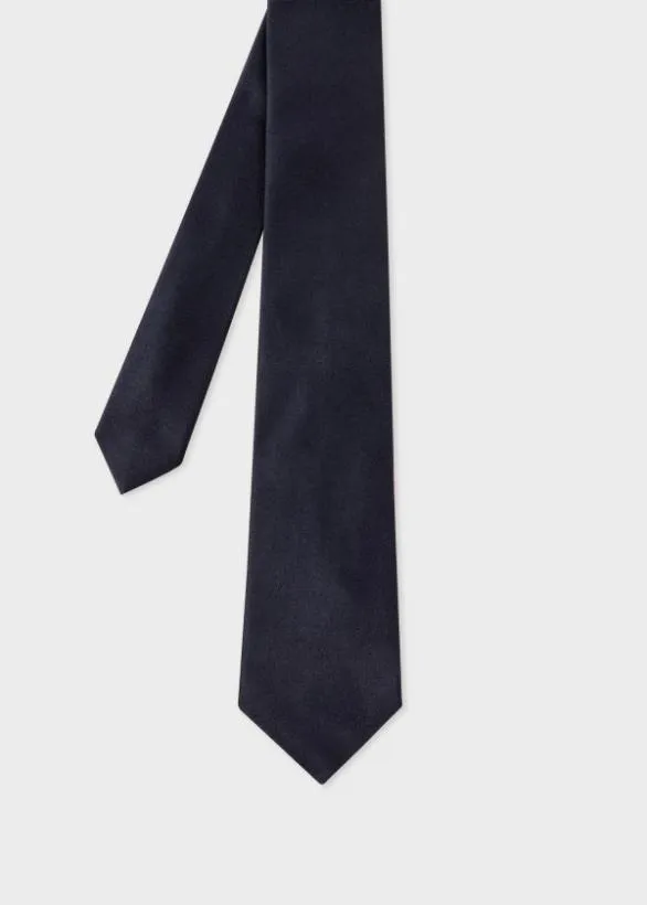Paul Smith Tailoring Silk Tie Navy 8211 Mens
