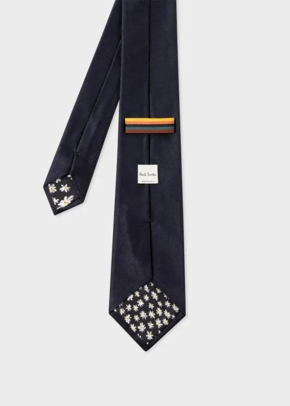 Paul Smith Tailoring Silk Tie Navy 8211 Mens