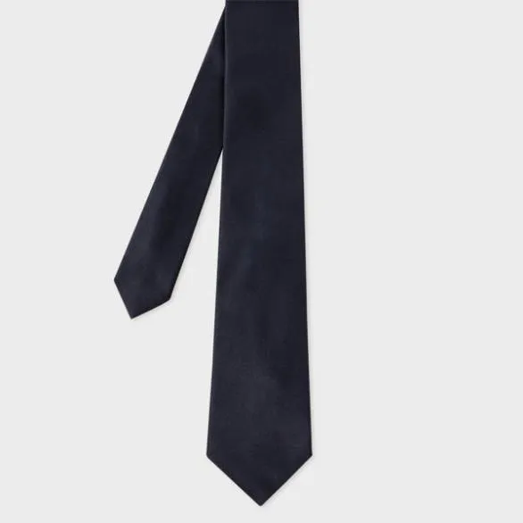 Paul Smith Tailoring Silk Tie Navy 8211 Mens