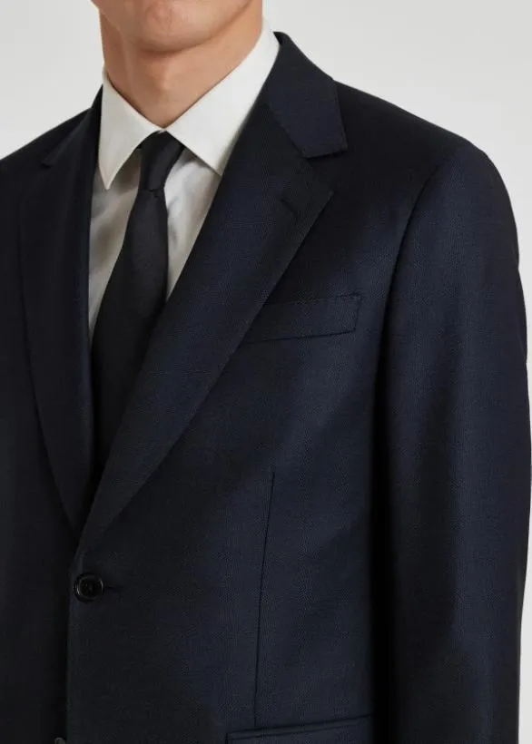 Paul Smith Tailoring Silk Tie Navy 8211 Mens