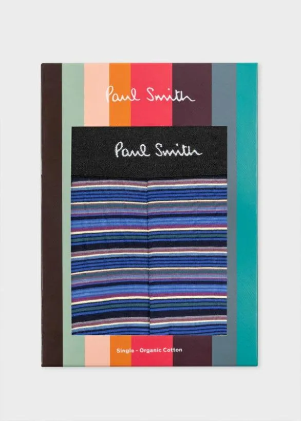 Paul Smith Underwear LowRise Boxer Briefs Blue 8211 Mens