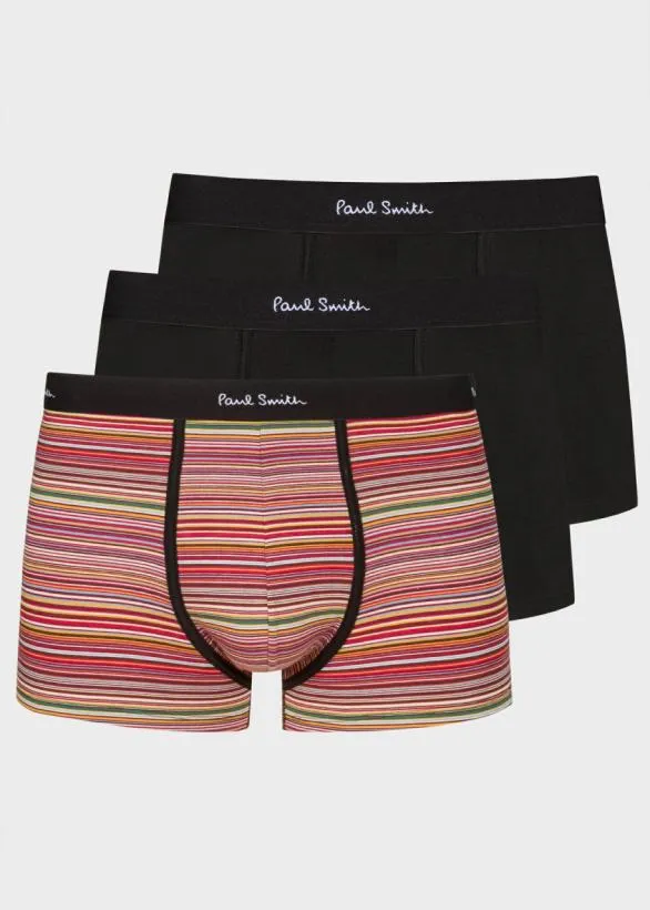 Paul Smith Underwear Three Pack Complete Underwear Gift Set Signature Stripe 8211 Mens