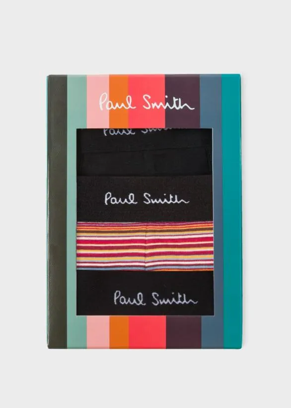 Paul Smith Underwear Three Pack Complete Underwear Gift Set Signature Stripe 8211 Mens
