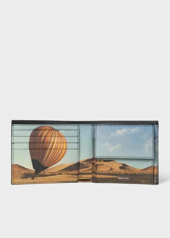 Paul Smith Wallets 039Signature Stripe Balloon039 Interior Billfold And Coin Wallet Black 8211 Mens