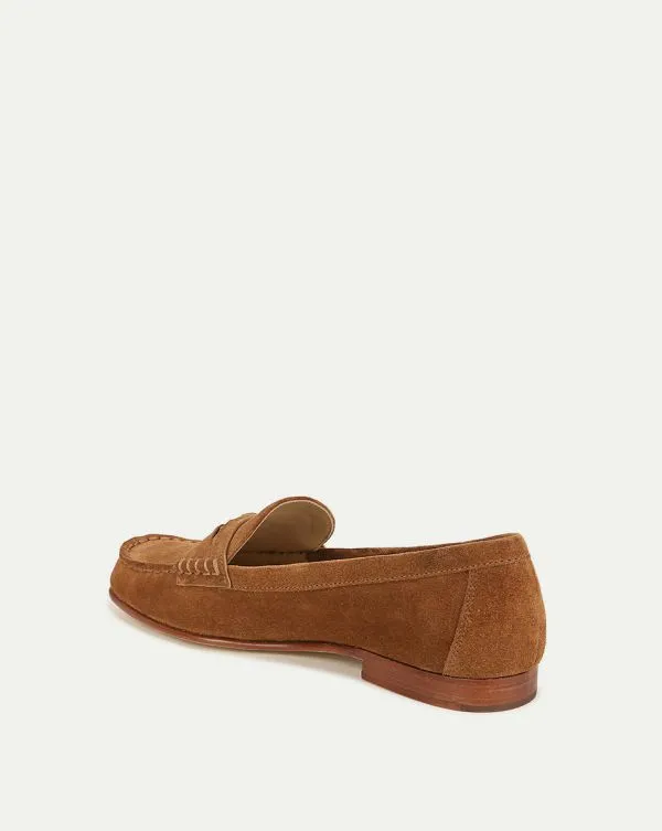 Penny Suede Loafer Hazelwood Women Veronica Beard Shoes Penny Suede Loafer Hazelwood Women Veronica Beard Shoes