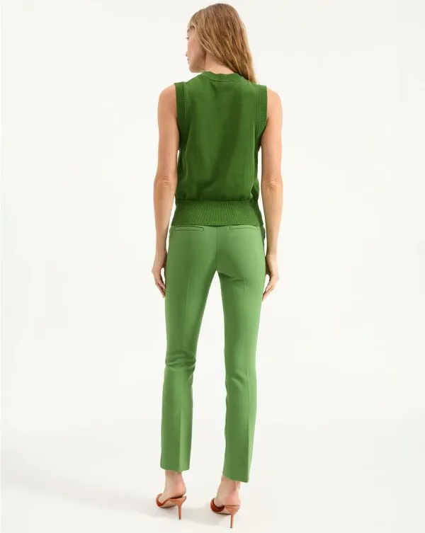 Percy Sweater Vest Lemongrass Women Veronica Beard Tops Percy Sweater Vest Lemongrass Women Veronica Beard Tops