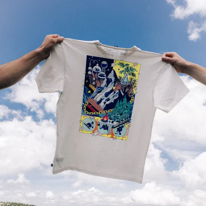 Picture Organic Clothing The Blue Print Tee Men TShirts