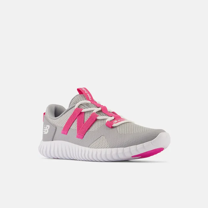 PLAYGRUV v2 Bungee Grey with Hipink Size 35 8211 7 New Balance Kids PLAYGRUV v2 Bungee Grey with Hipink Size 35 8211 7 New Balance Kids
