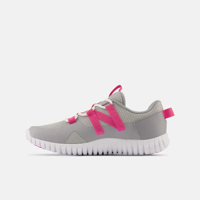 PLAYGRUV v2 Bungee Grey with Hipink Size 35 8211 7 New Balance Kids PLAYGRUV v2 Bungee Grey with Hipink Size 35 8211 7 New Balance Kids