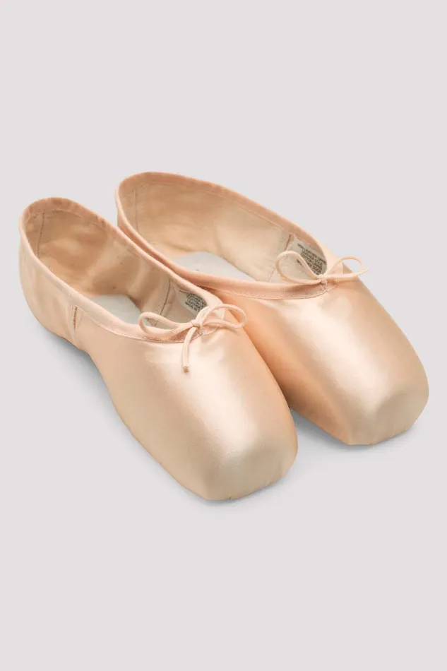 Pointe Aspiration Pointe Shoes Pink Satin 8211 Bloch Adult
