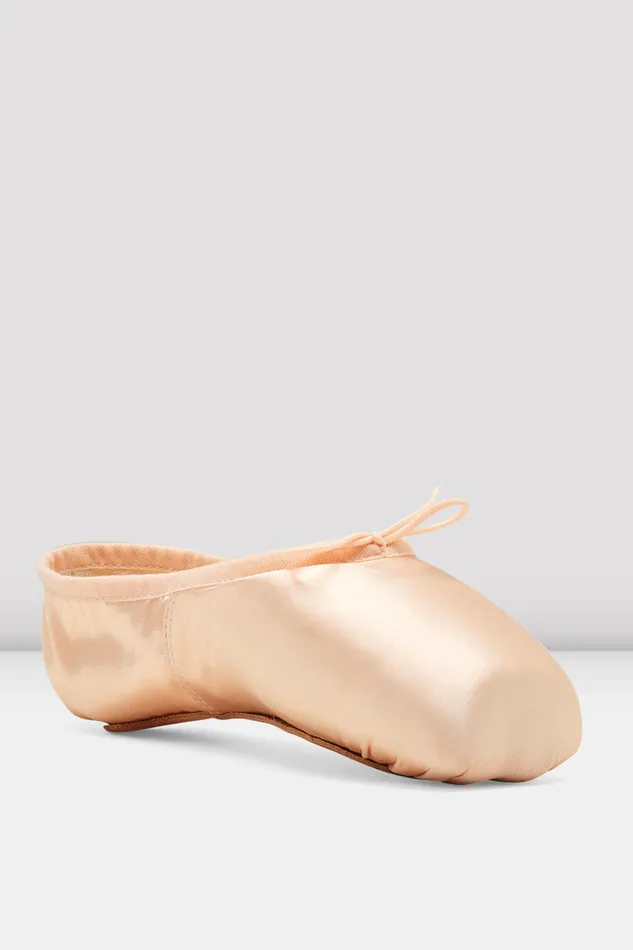 Pointe Hannah Long Length Pointe Shoes Pink Satin 8211 Bloch Adult