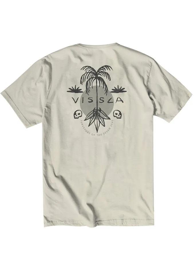 Premium Tees Above And Below Organic Tee Bone Vissla Men