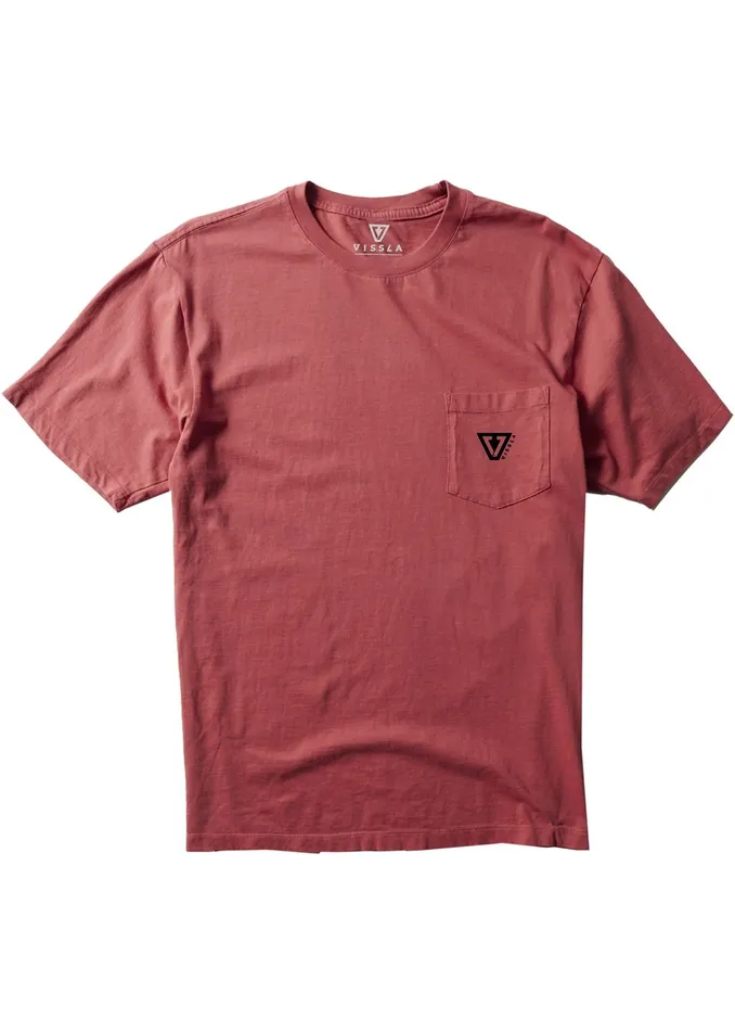 Premium Tees Established Premium Pkt Tee Brick 8211 Vissla Men