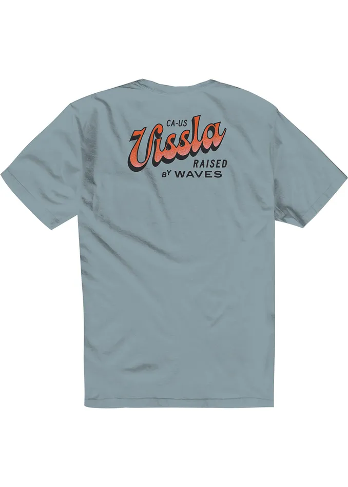 Premium Tees Men Sunset Shadow Premium Pkt Tee Chambray Vissla