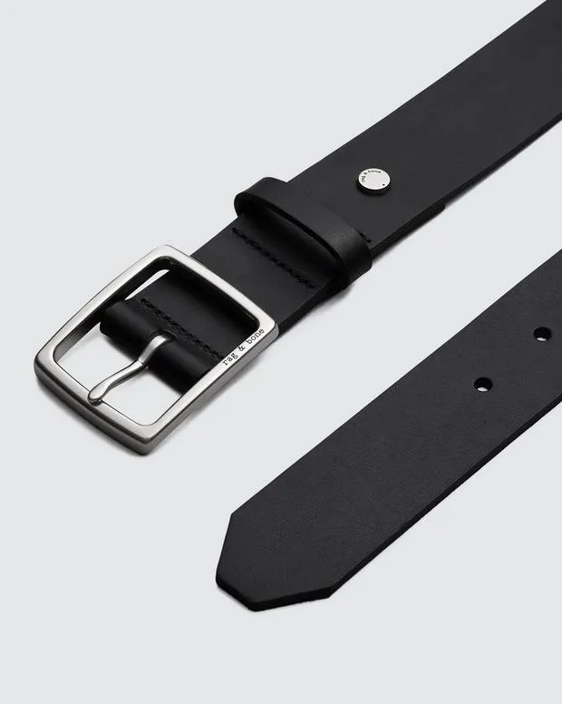 rag and bone Belts Men Rugged Belt BlackBrown