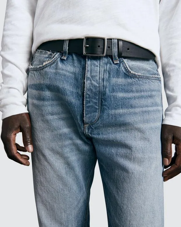rag and bone Belts Men Rugged Belt BlackBrown