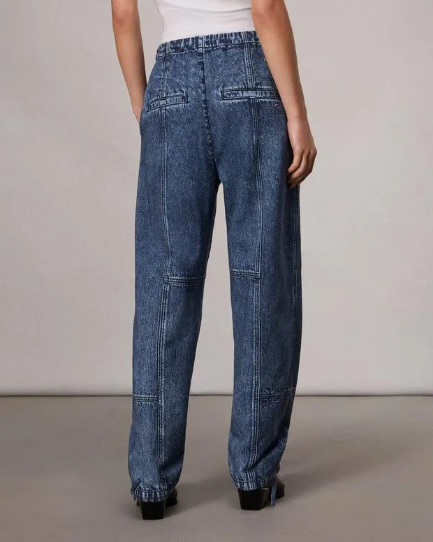 rag and bone Miramar Fleece Jordan Pant Topaz Women MiramarStraight and SlimPantsJeans